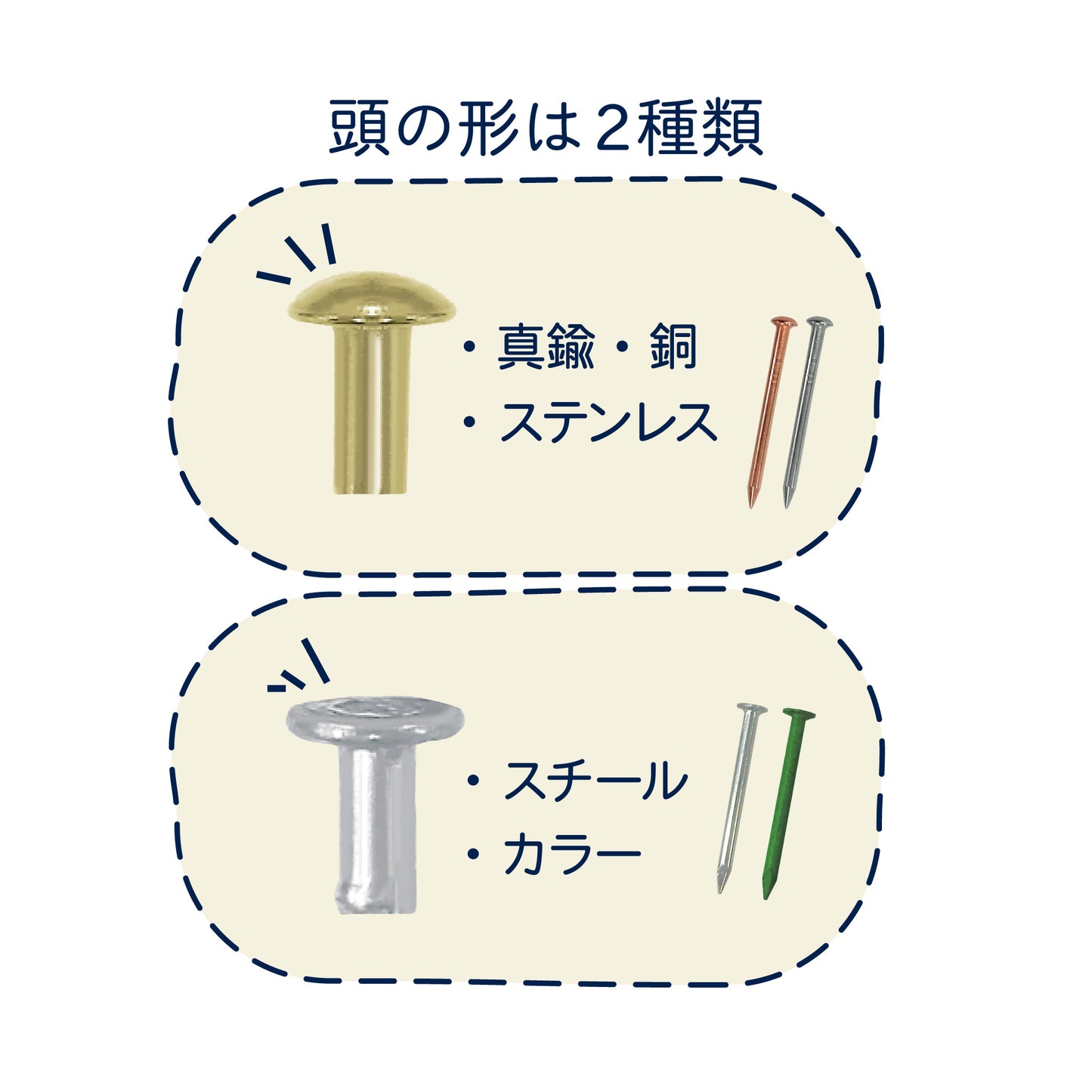 Nail it!! 釘 瓶入り(全22種)|【ネイルイット公式ショップ】おうちで工作!釘と糸で作るストリングアート