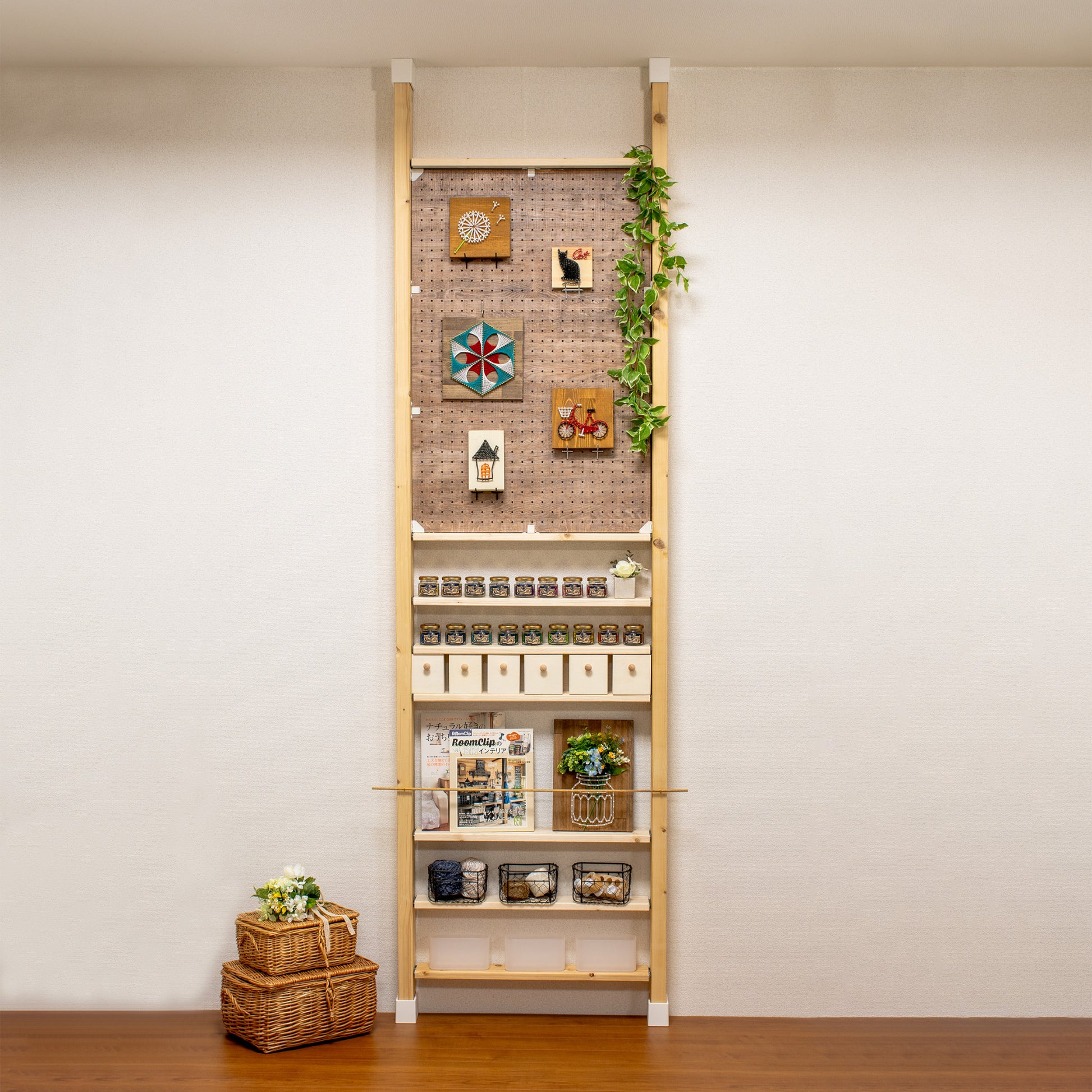 有孔ボード ボードブラケット|【ディアウォール公式ショップ】賃貸マンションでも安心。壁に穴をあけずにオリジナルの壁面収納をDIY