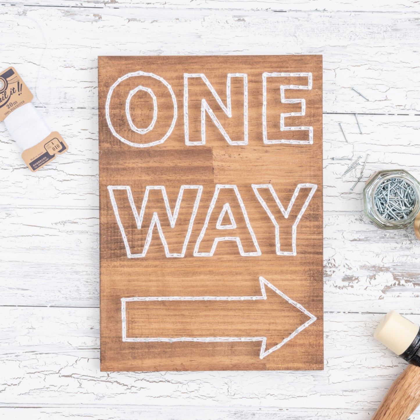 Nail it!! Kit Pattern No.001 Design: ONE WAY