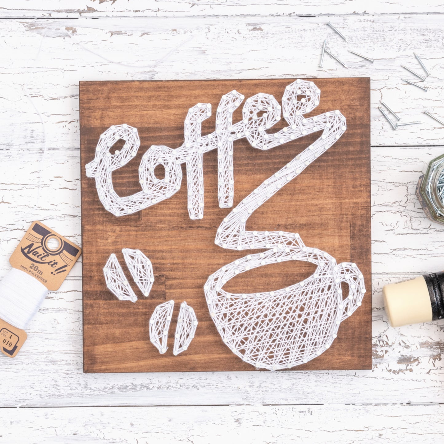 Nail it!! Kit Pattern No.002 Design: Coffee