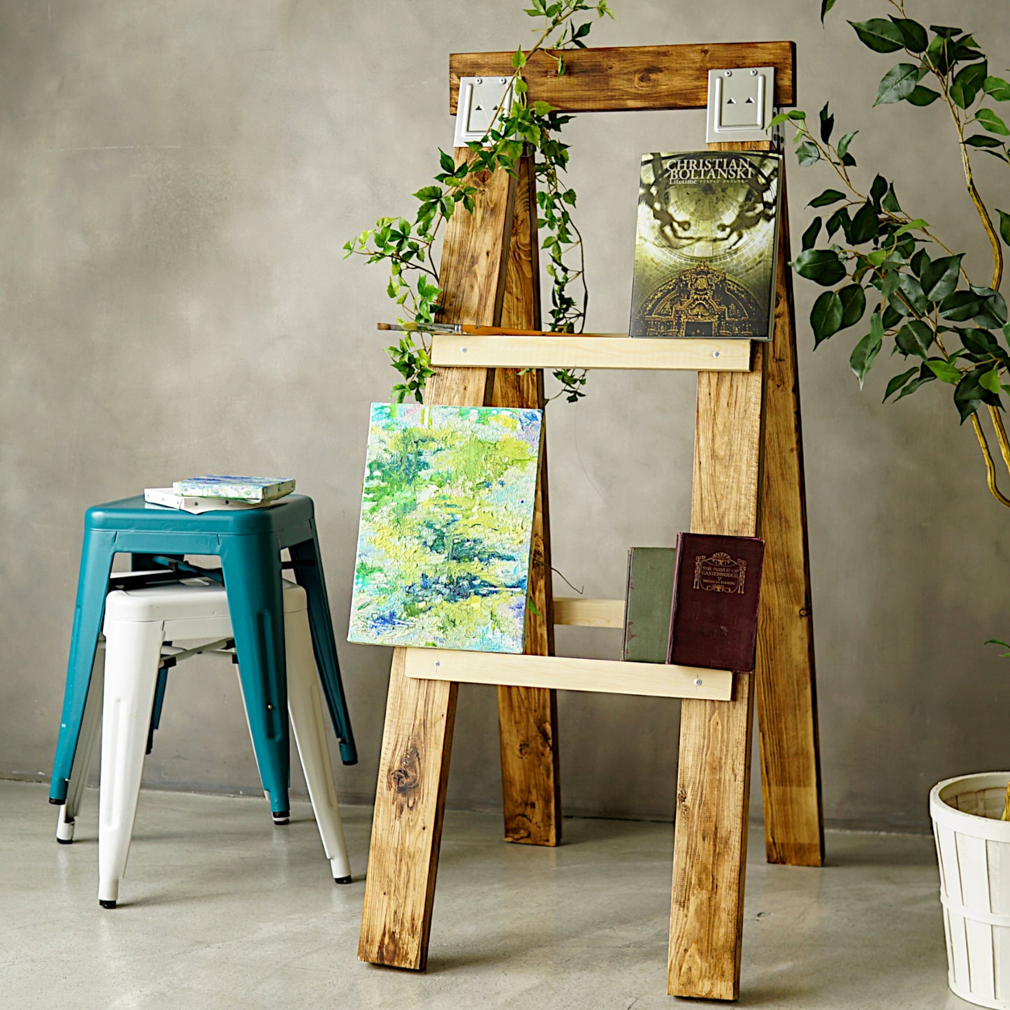 【トライジョイントブラケット公式】簡単オシャレDIY。作業台、シェルフやハンガーラックなどアイデア次第。専用ねじ 4×20mm(25本)