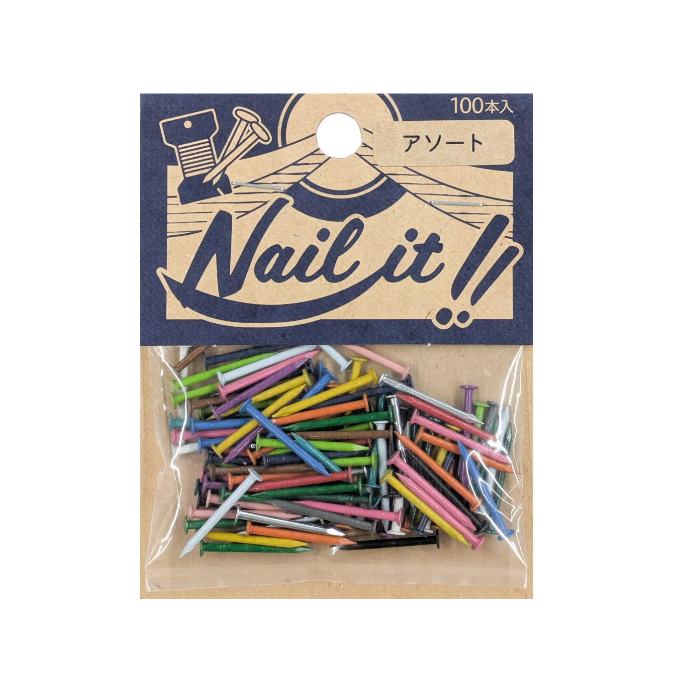 Nail it!! 釘 100本袋入り（全22種）｜【ネイルイット公式ショップ