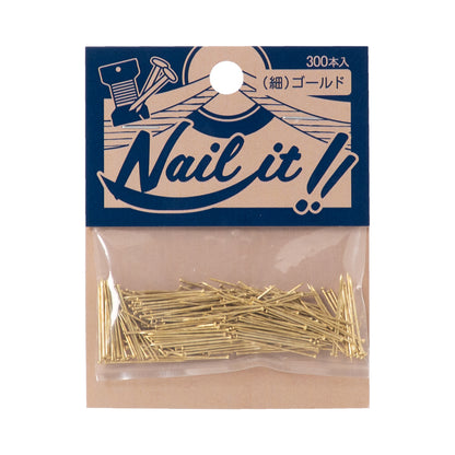 Nail it!! 釘（細） φ0.6×20mm 袋入り（全2種）
