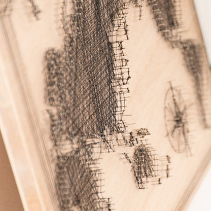 Nail it!! キット パターンNo.600 デザイン：世界地図 A3